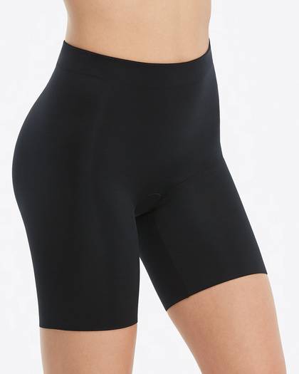 Suit Your Fancy Booty Booster Mid-Thigh - Very Black
