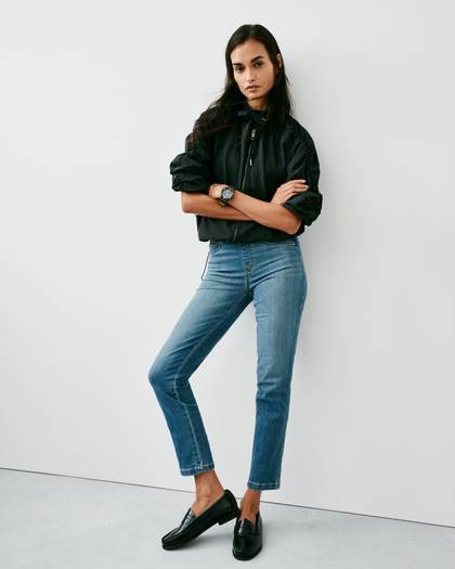 SPANXshape™ EveryWear Straight Leg Jeans, Vintage Indigo - Vintage Indigo