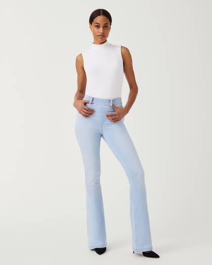 Flare Jeans, Light Wash - Light Wash