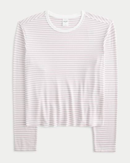 Cozy Long-Sleeve Pajama Shirt