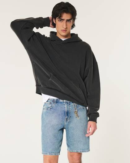 Boxy Washed Hoodie
