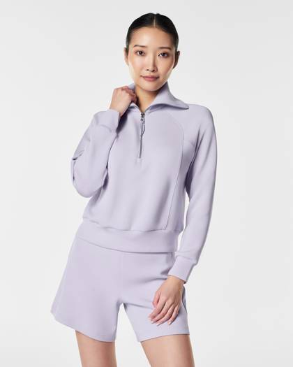SPANX® AirEssentials Half Zip - Violet Air