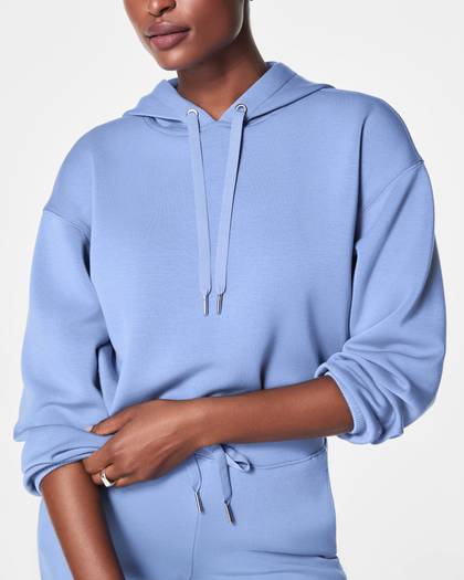 SPANX® AirEssentials Cinched Hoodie - Cornflower