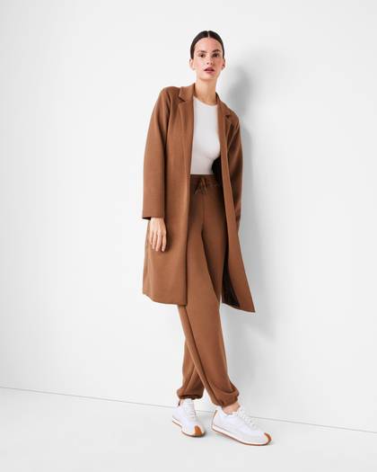 SPANX® AirEssentials Long Jacket - Cocoa