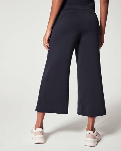 SPANX® AirEssentials Cropped Wide Leg Pant - Classic Navy
