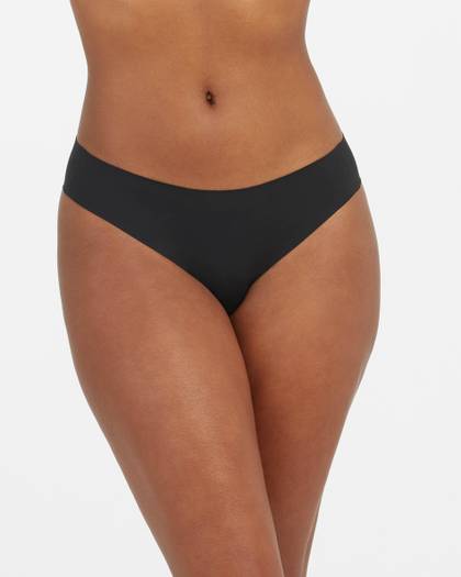 SPANX® Fit-To-You Thong - Very Black