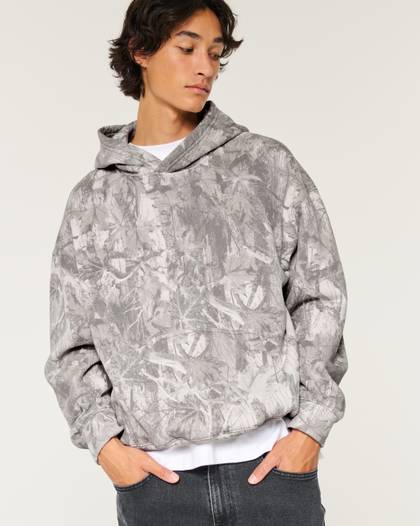Boxy Camo Hoodie