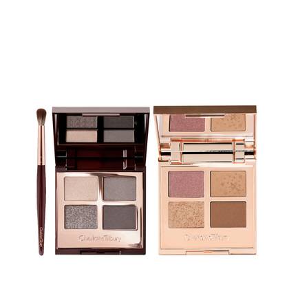 Charlotte Tilbury Luxury Palette Duo & Mini Eye Brush Kit - Exclusive 40% Off!
