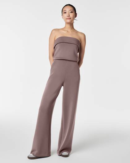 SPANX® AirEssentials Strapless Jumpsuit - Smoke