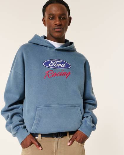 Boxy Ford Racing Graphic Hoodie