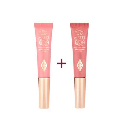 Charlotte Tilbury Pillow Talk Matte Beauty Blush Wand Duo - Offer Ended