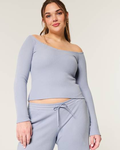 Gilly Hicks Wide V-Neck Top