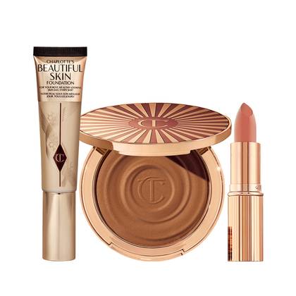 Charlotte Tilbury Beautiful, Bronzed Skin & K.i.s.s.i.n.g Lip Kit - Exclusive 30% Off!