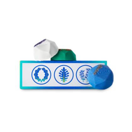 LUSH | Ippuku Ryo | Cooling Mini Bath Bombs | Gift | Handmade Bath Bombs | Luxury Bath Fizzers