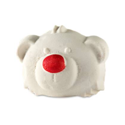 LUSH | Bubble Bear | Bubble Bar | Moisturising Illipe & Kokum Butter | Silky-Soft Bathing