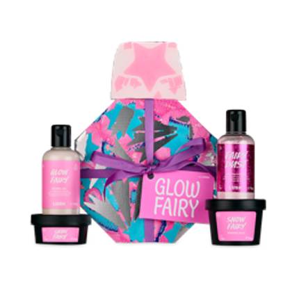 LUSH | Glow Fairy | Gift | 5 Sweet Products | Snow Fairy Shower & Body Care Routine