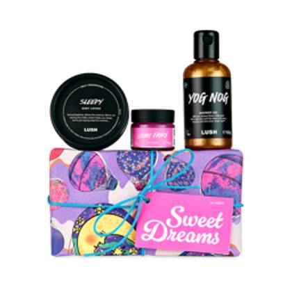 LUSH | Sweet Dreams | Gift | 3 Sleepy & Sweet Christmas Shower & Body Care Products