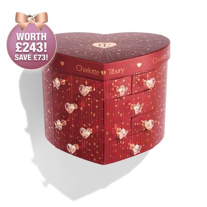Charlotte Tilbury Charlotte's Beauty Treasure Chest Of Love - 12 Door Beauty Advent Calendar