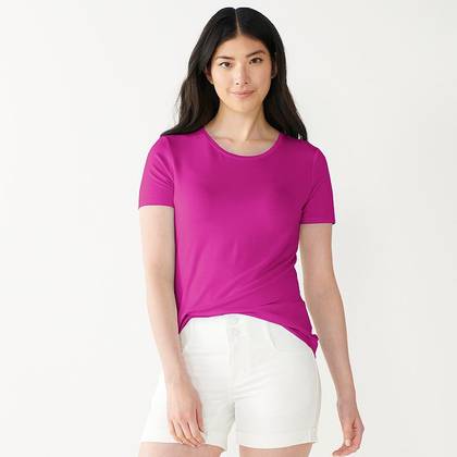 Women's Nine West Essential Crewneck Tee