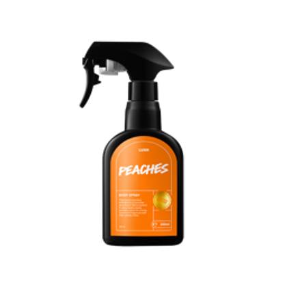 LUSH | Peaches | Body Spray | Juicy Buchu & Citrus | Gourmand Fragrance