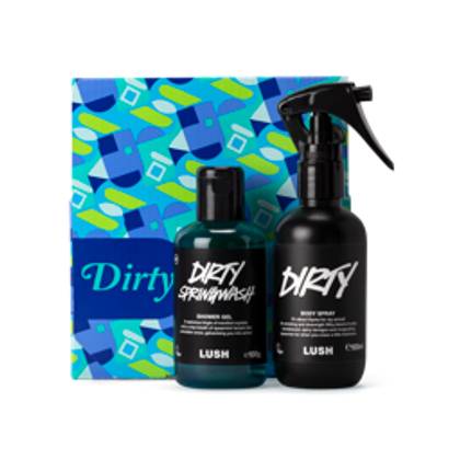 LUSH | Dirty | Gift | 2 Refreshing Products | Stay Super Fresh | Iconic Scent