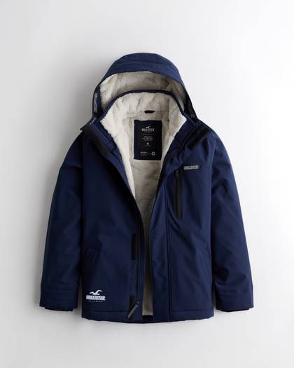 Faux-Fur Lined All-Weather Jacket