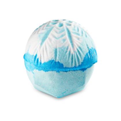 LUSH | Snowdrift | Bath Bomb | Refreshing Eucalyptus & Tingly Peppermint Oils | Plastic-Free Glitter