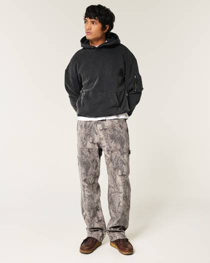 Camo Baggy Carpenter Jeans