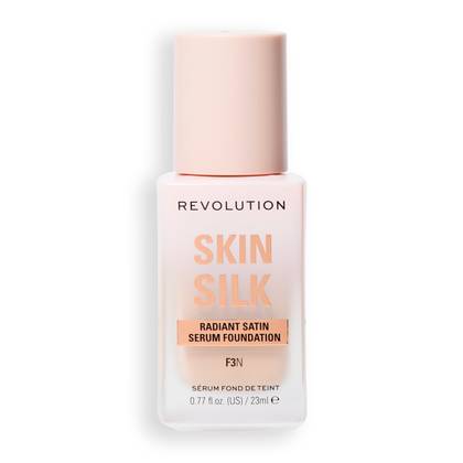 Revolution Skin Silk Radiant Satin Serum Foundation F3N