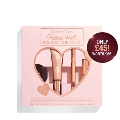 Charlotte Tilbury Pillow Talk Icons On The Go Kit - Pillow Talk