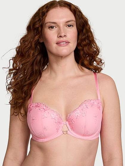 Pretty Petals Lightly Lined Demi Bra