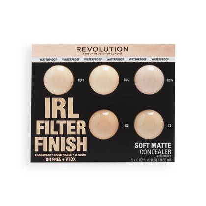 FREE Makeup Revolution IRL Filter Finish Concealer Sachet Fair