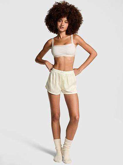 Silky Sleep Shine Boxy Pajama Shorts