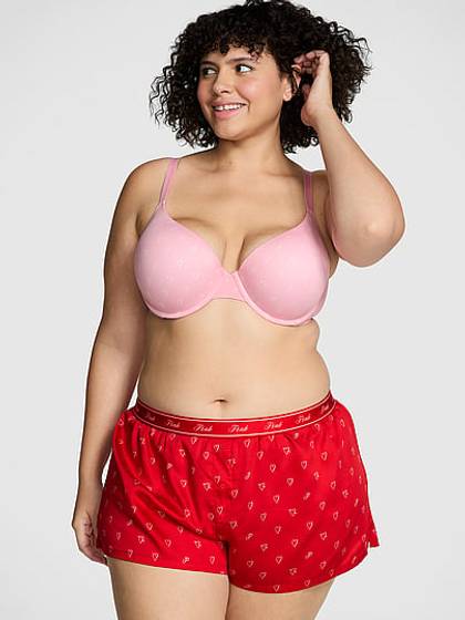 Silky Boxy Pajama Shorts