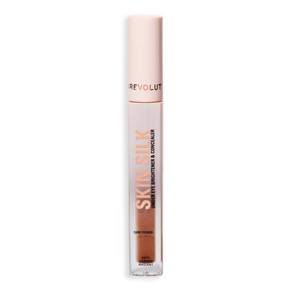 Revolution Skin Silk Radiant Serum Under Eye Brightener & Concealer Dark Orange