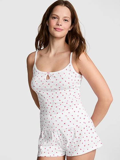 Cotton Heart Pointelle Cami
