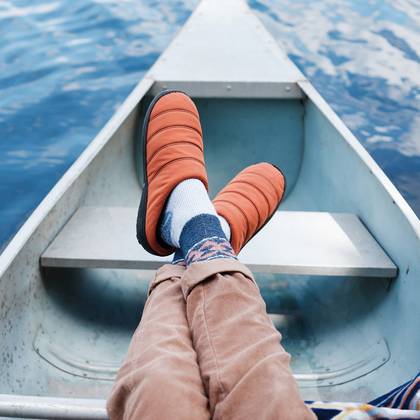 Sole Recycled Slipper - Rust