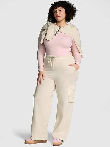 Campus Fleece™ Wide-Leg Cargo Sweatpants