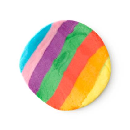 LUSH | Rainbow | Fun | Multicoloured Citrus-Scented Joyful Bubbles