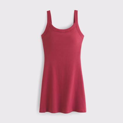 Bra-Free Essential Rib Mini Dress