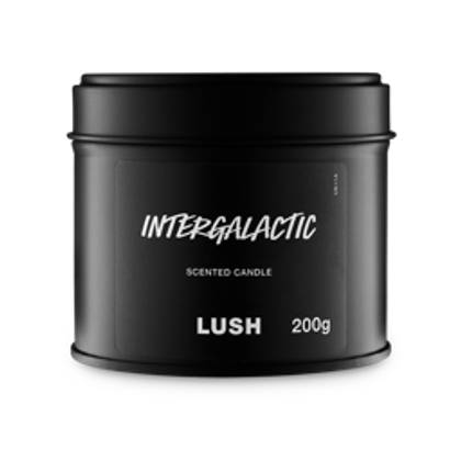 LUSH | Intergalactic Single Wick Candle | Scented Candle | Home Fragrance | Peppermint & Bergamot