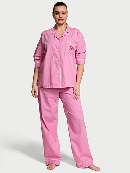Heritage Cotton Long Pajama Set