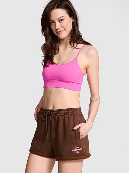 Ivy Fleece Rolled Hem Shorts
