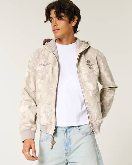 Shelby Graphic Zip-Up Hoodie Jacket