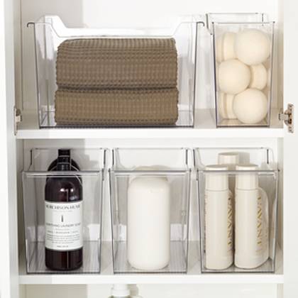 The Everything Organizer&reg; Small Multi-Purpose Bin Clear