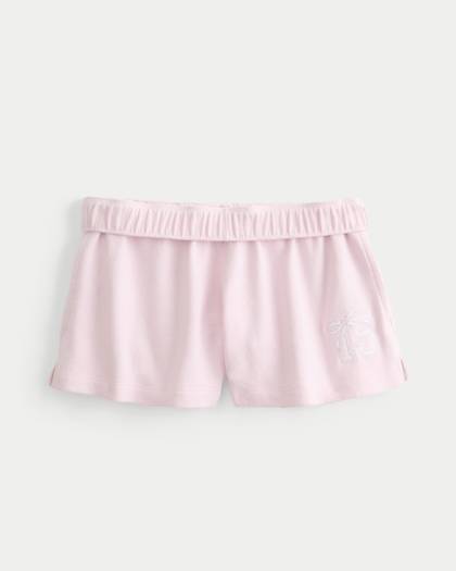 Adjustable-Rise Fleece Shorts