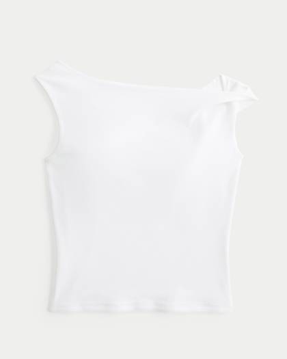 Asymmetrical Off-the-Shoulder Top