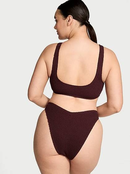 Crinkle Brazilian Bikini Bottom