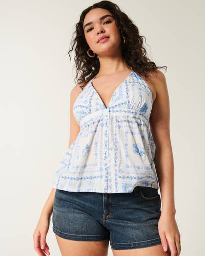 Easy Halter Blouse