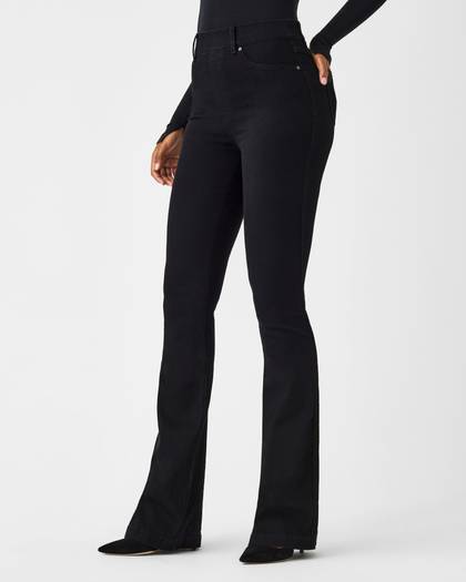SPANXshape™ EveryWear Flare Jeans, Clean Black - Clean Black